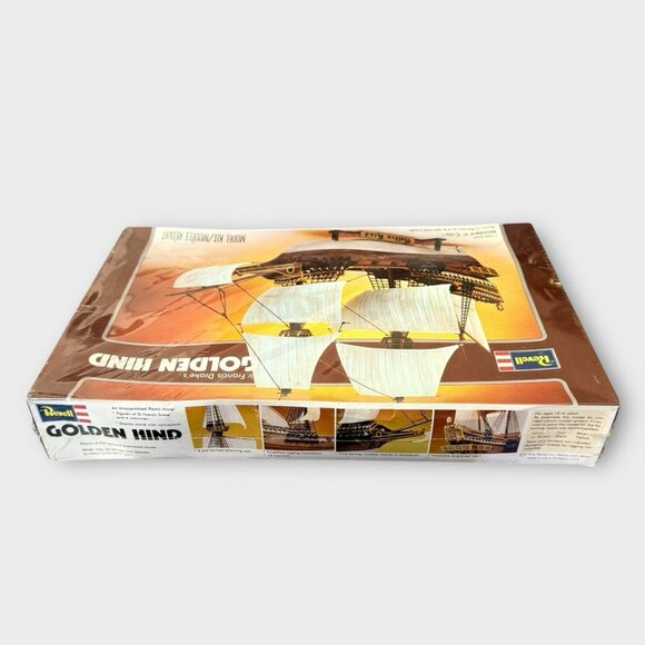 Revell Sir Francis Drake Golden Hind Model Ship 1/200 NEW Made In USA 1978 - Picture 8 of 10